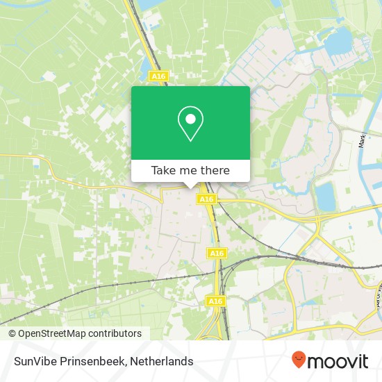 SunVibe Prinsenbeek map