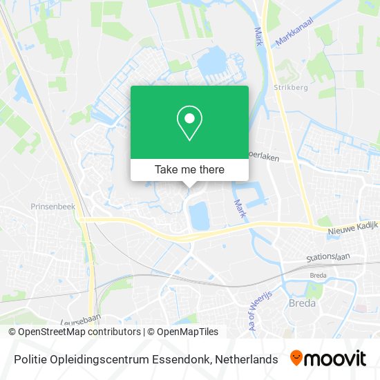 Politie Opleidingscentrum Essendonk map