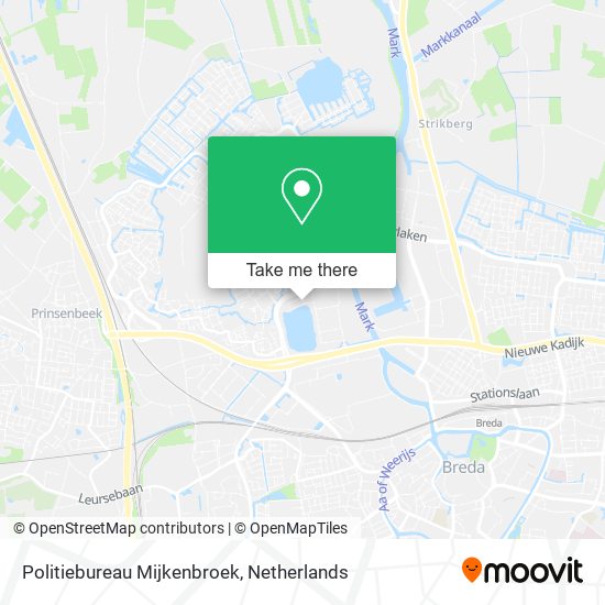 Politiebureau Mijkenbroek map