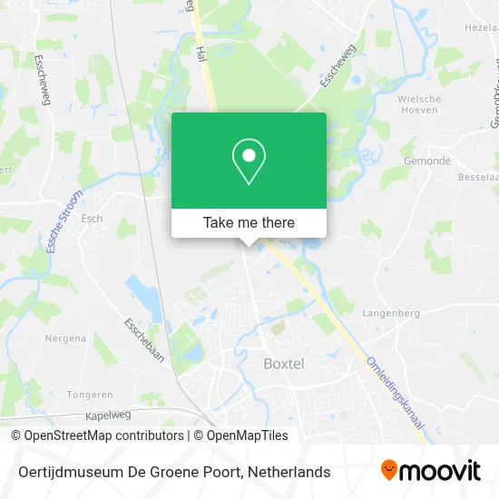 Oertijdmuseum De Groene Poort map