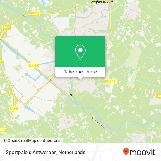 Sportpaleis Antwerpen Karte