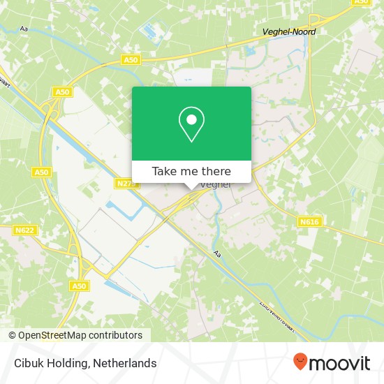 Cibuk Holding map