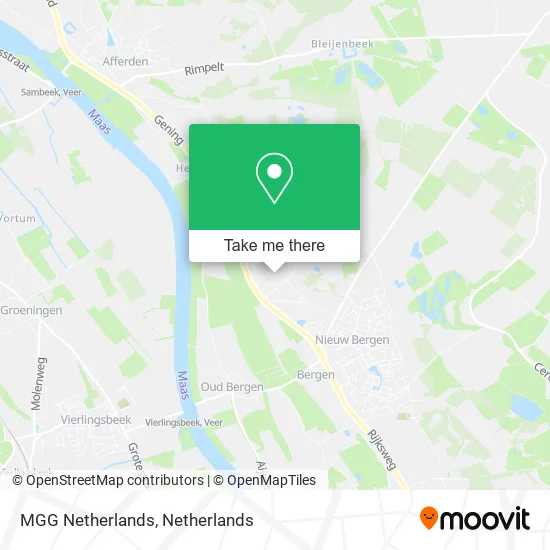 MGG Netherlands map