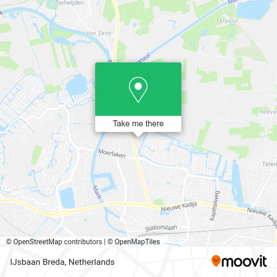 IJsbaan Breda map