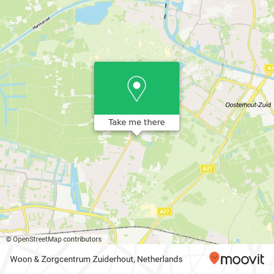 Woon & Zorgcentrum Zuiderhout map