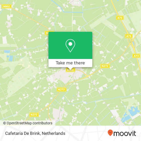 Cafetaria De Brink map
