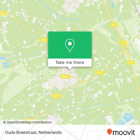 Oude Breestraat map