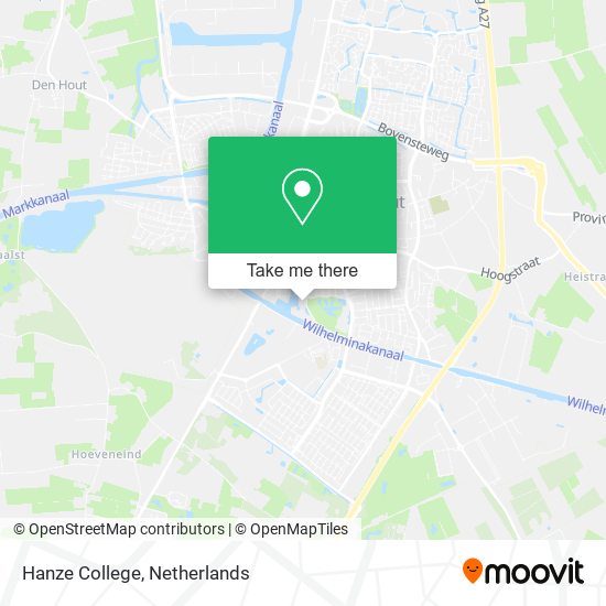 Hanze College map