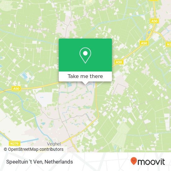 Speeltuin 't Ven map