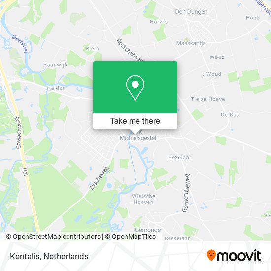 Kentalis map