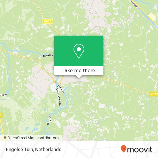 Engelse Tuin map