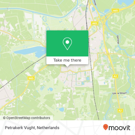 Petrakerk Vught Karte