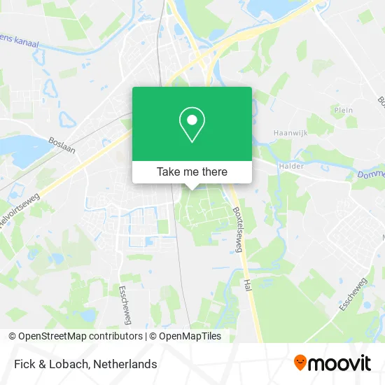 Fick & Lobach Karte