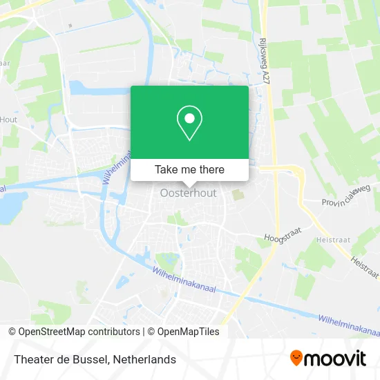 Theater de Bussel map