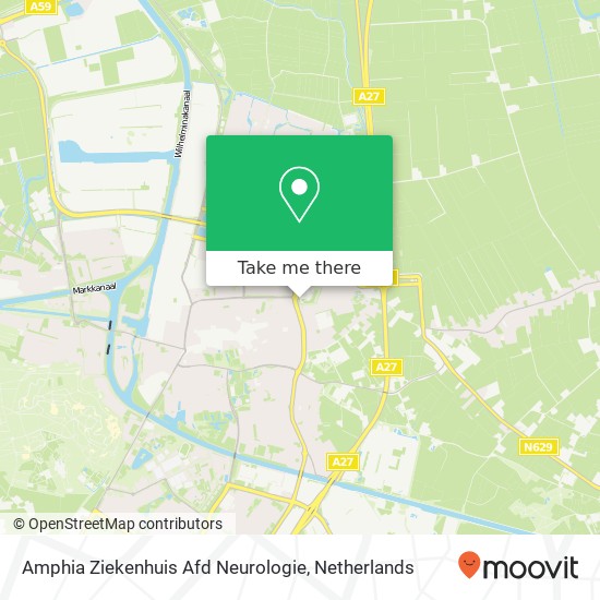 Amphia Ziekenhuis Afd Neurologie map