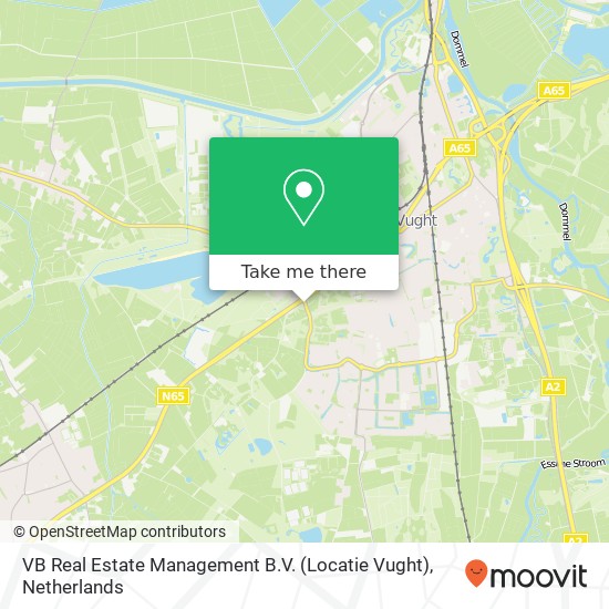 VB Real Estate Management B.V. (Locatie Vught) Karte