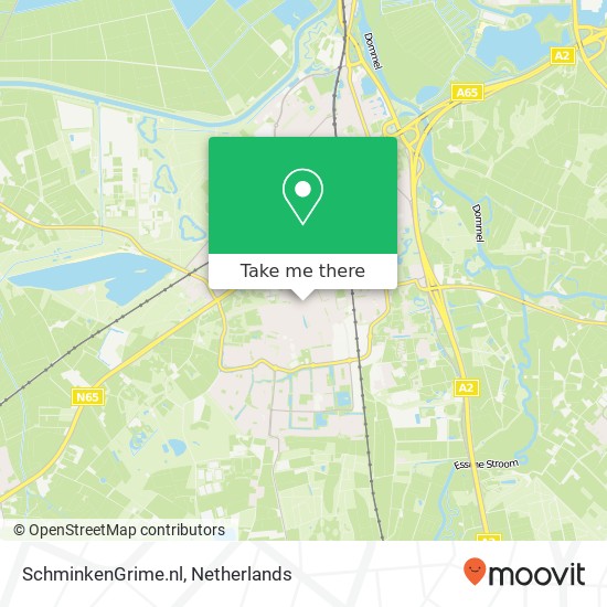 SchminkenGrime.nl map