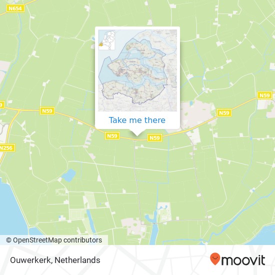 Ouwerkerk map