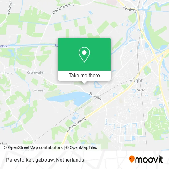 Paresto kek gebouw map