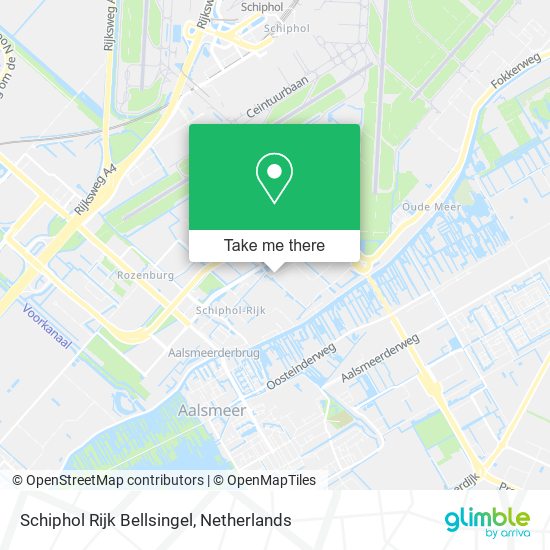 Schiphol Rijk Bellsingel map