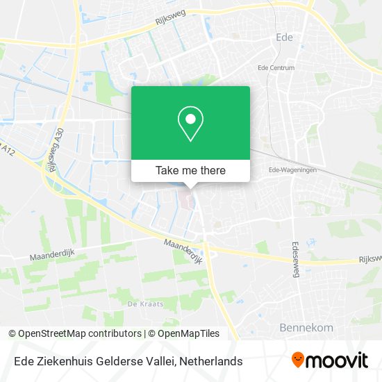 Ede Ziekenhuis Gelderse Vallei Karte