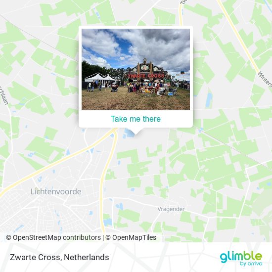 Zwarte Cross Karte