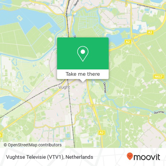 Vughtse Televisie (VTV1) map