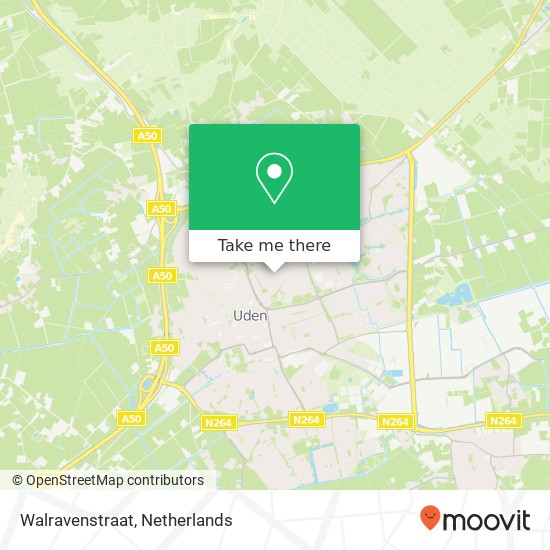 Walravenstraat map