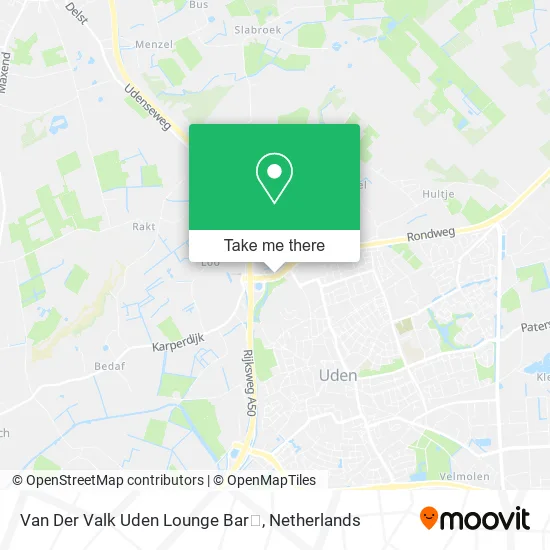 Van Der Valk Uden Lounge Bar🍸 map