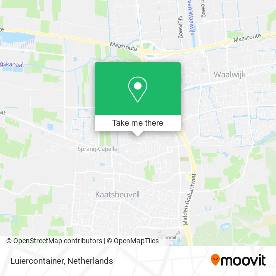Luiercontainer map