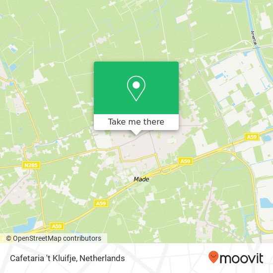 Cafetaria 't Kluifje map