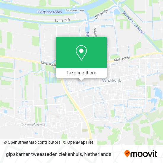 gipskamer tweesteden ziekenhuis map