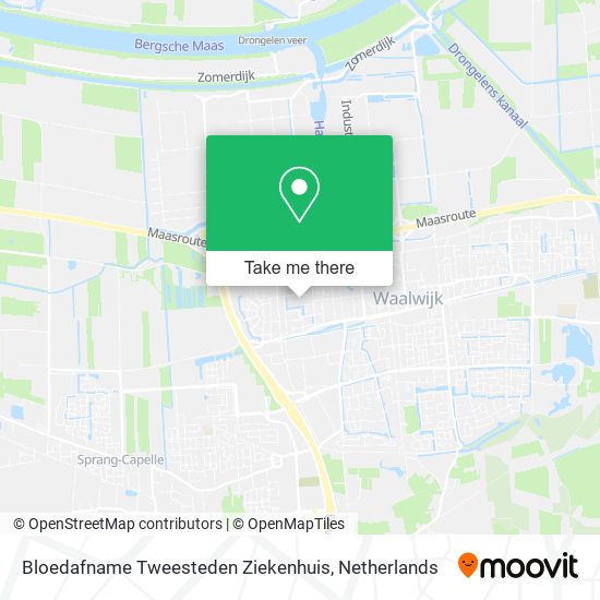 Bloedafname Tweesteden Ziekenhuis map