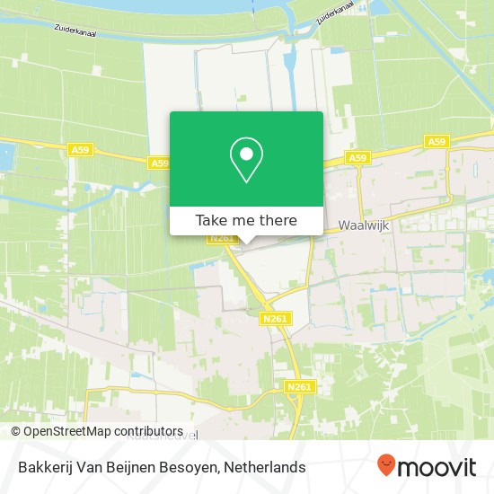 Bakkerij Van Beijnen Besoyen map