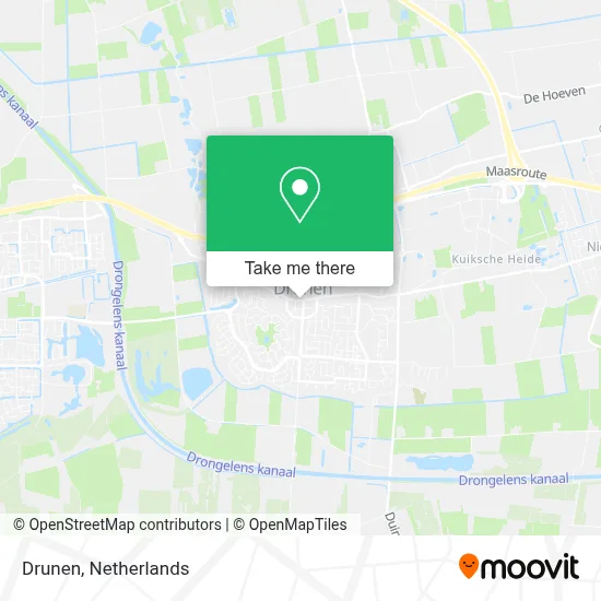 Drunen map