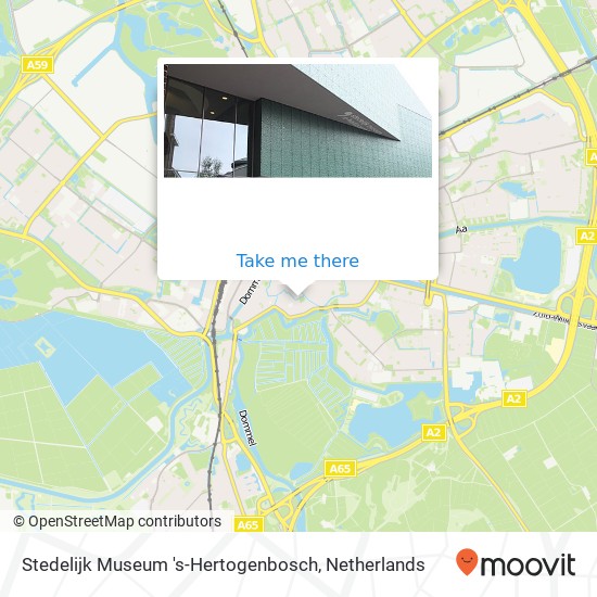 Stedelijk Museum 's-Hertogenbosch Karte