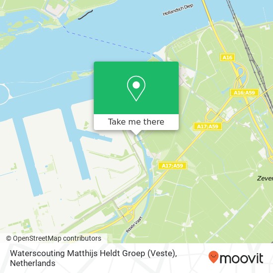 Waterscouting Matthijs Heldt Groep (Veste) Karte