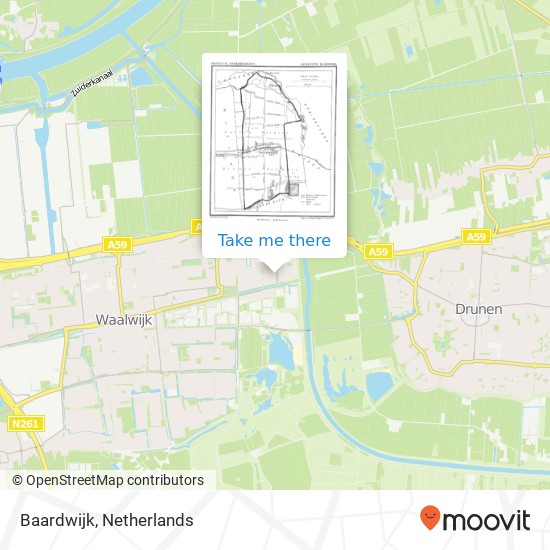 Baardwijk map