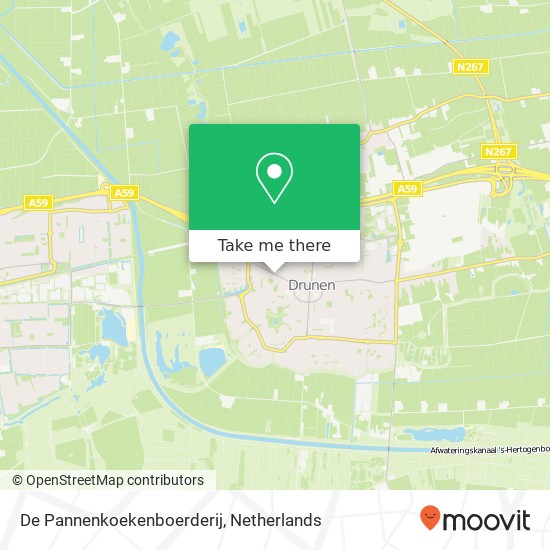 De Pannenkoekenboerderij map