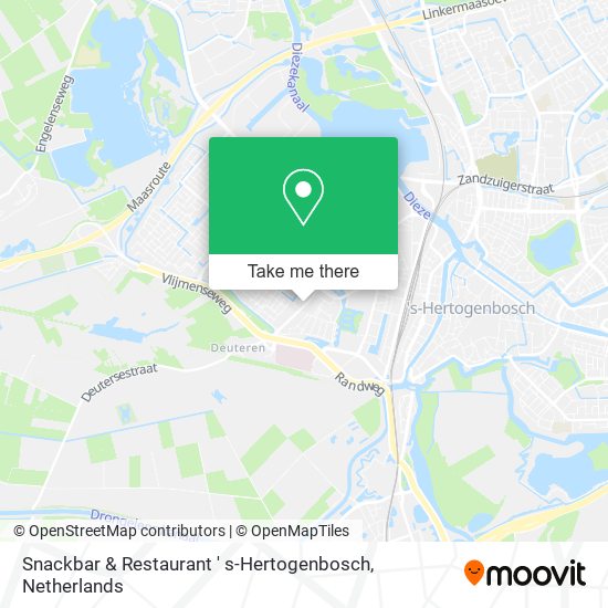 Snackbar & Restaurant ' s-Hertogenbosch map