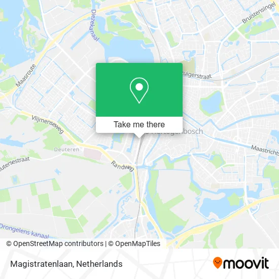 Magistratenlaan map