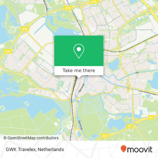 GWK Travelex map