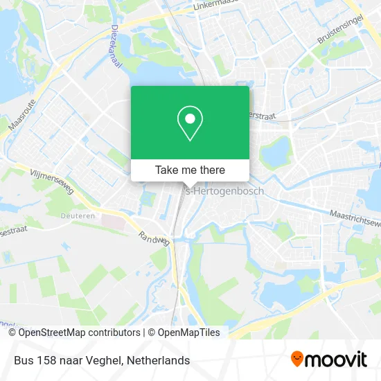 Bus 158 naar Veghel map