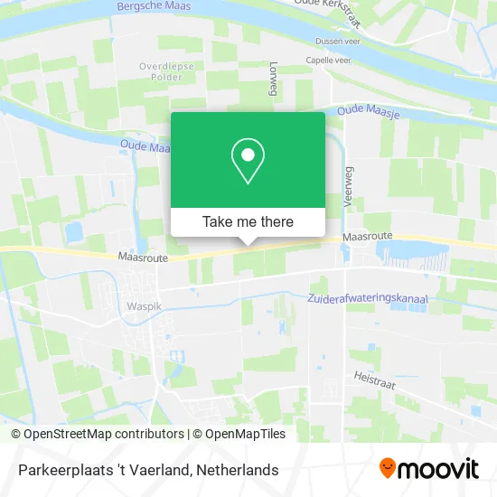 Parkeerplaats 't Vaerland map