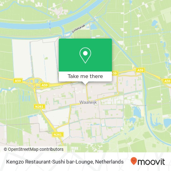 Kengzo Restaurant-Sushi bar-Lounge map