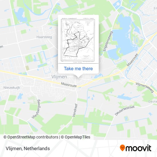 Vlijmen map