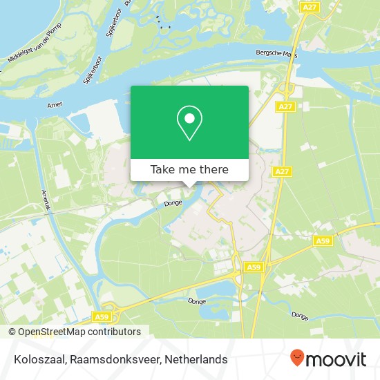 Koloszaal, Raamsdonksveer map