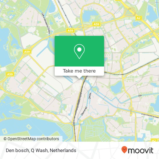 Den bosch, Q Wash map