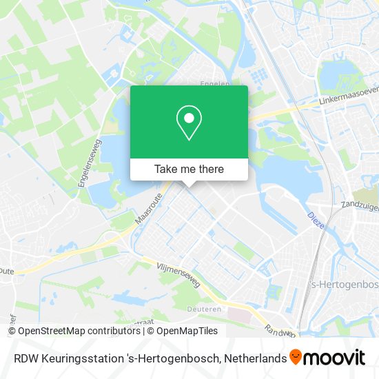 RDW Keuringsstation 's-Hertogenbosch map