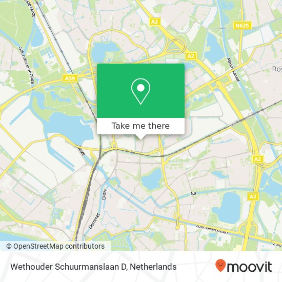 Wethouder Schuurmanslaan D map